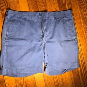 Men’s J Crew light blue khaki shorts 32W